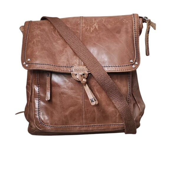 The Sak Ventura Convertible Backpack Distressed Brown Leather Crossbody Bag - Picture 16 of 16